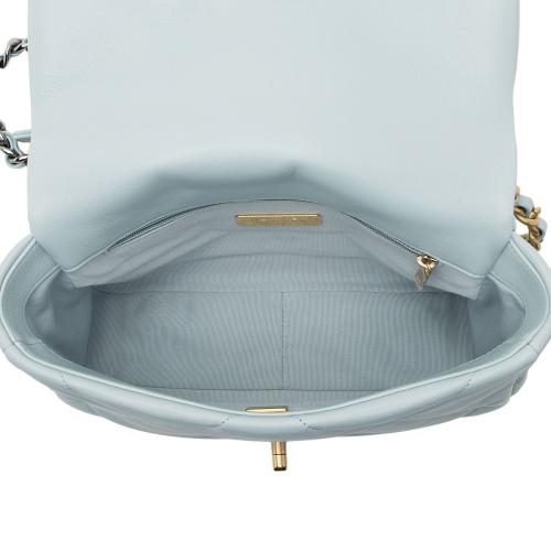 Chanel Lambskin 19 Medium Flap Shoulder Bag