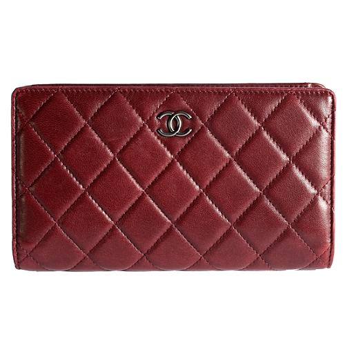 Chanel Lambskin Bi-Fold Wallet