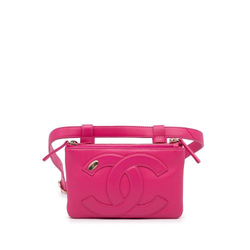 Chanel Lambskin CC Mania Waist Bag