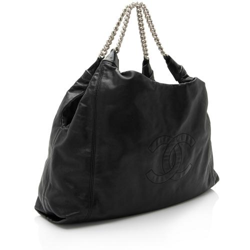 Chanel Lambskin CC Rodeo Drive Large Hobo, Chanel Handbags