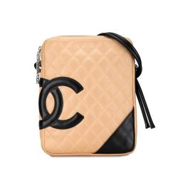 Chanel Lambskin Cambon Ligne Crossbody