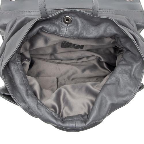 Chanel Lambskin Classic Drawstring Shopper Flap Bag - FINAL SALE