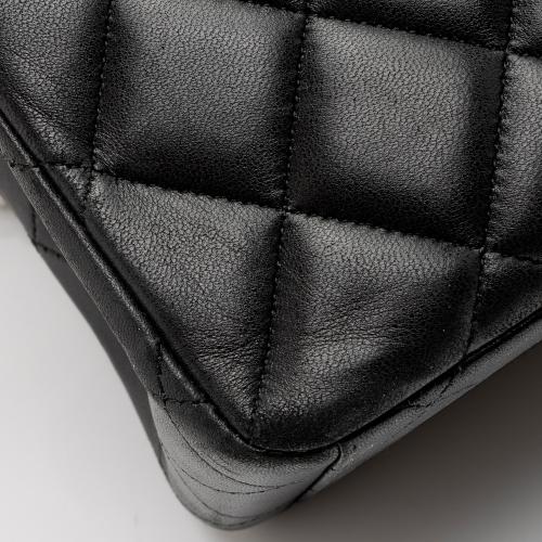 Chanel Lambskin Classic Maxi Single Flap Bag