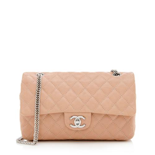 Chanel Lambskin Classic Medium Double Flap Bijoux Chain Bag | [Brand:  id=198, name=Chanel] Handbags | Bag Borrow or Steal