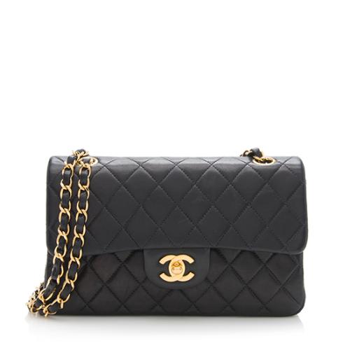 Chanel Lambskin Classic Small Double Flap Bag - FINAL SALE