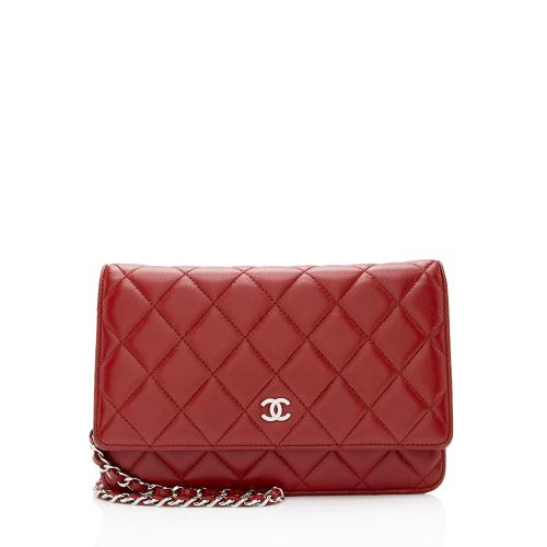 Chanel Lambskin Classic Wallet on Chain Bag