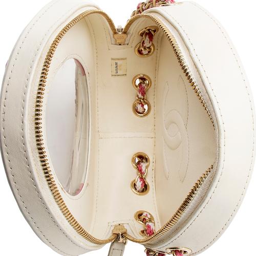 Chanel coco outlet lifesaver round bag