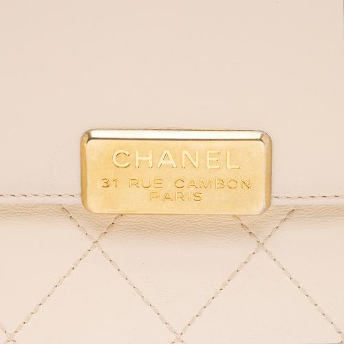 Chanel Lambskin Coco Lux Medium Flap Bag