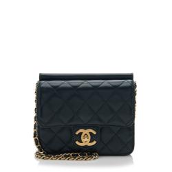 Chanel Lambskin Crossing Times Mini Flap Bag