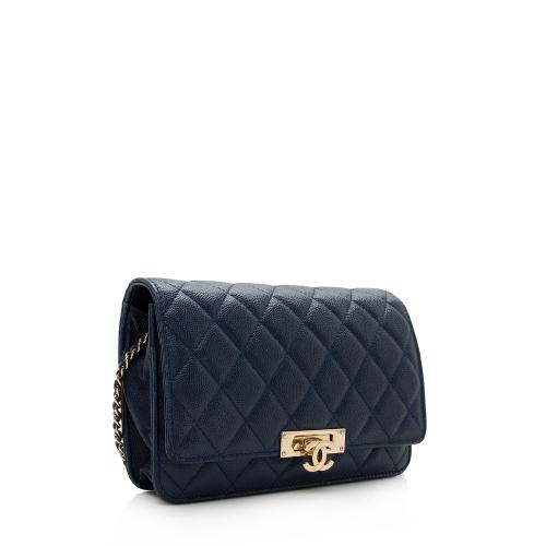 Chanel Lambskin Golden Class Wallet on Chain Bag, Chanel Handbags
