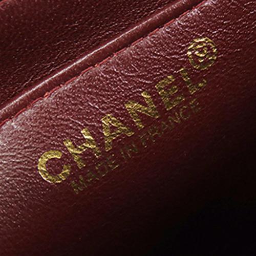 Chanel Lambskin Kelly Top Handle