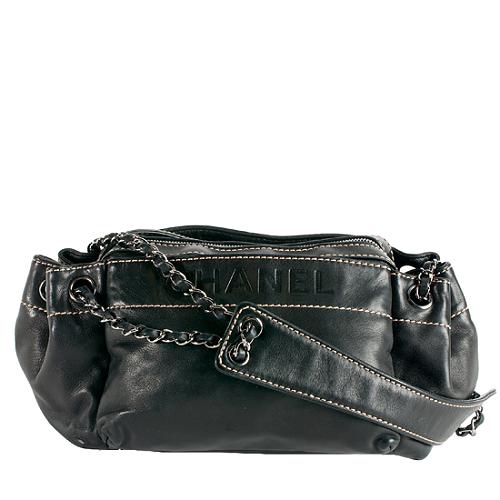 Chanel Lambskin LAX Medium Shoulder Bag