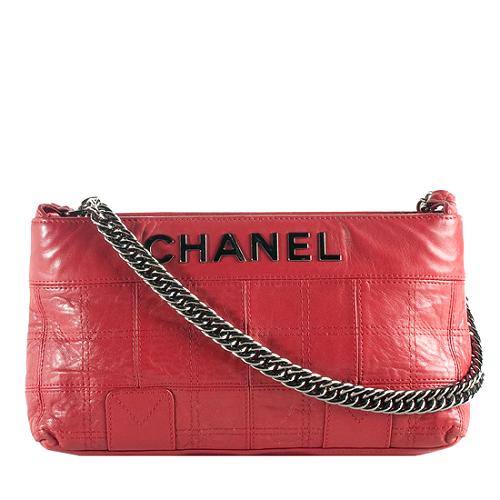 Chanel Lambskin LAX Shoulder Bag