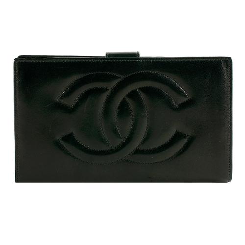 Chanel Lambskin Long Wallet