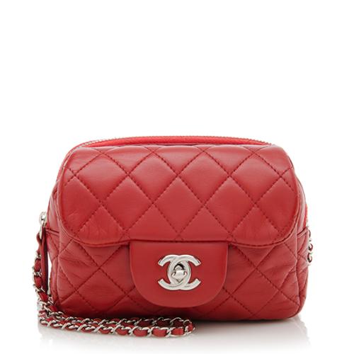 Chanel Lambskin Mini Wallet on Chain