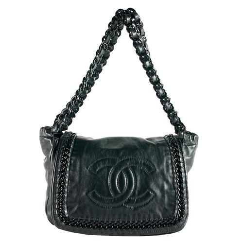 Chanel Lambskin Modern Chain Flap Shoulder Handbag