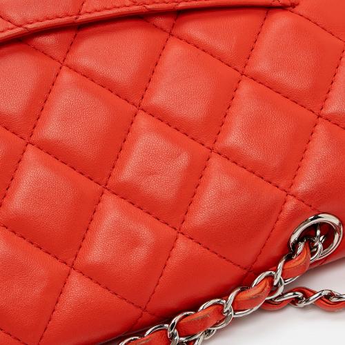 Chanel Lambskin Pagode Piping Flap Shoulder Bag