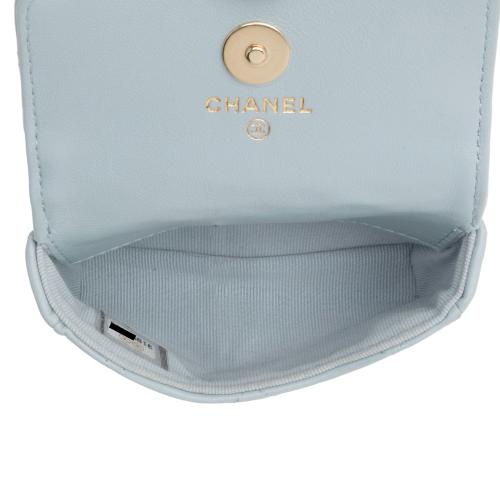 Chanel Lambskin Pearl Mini Belt Bag