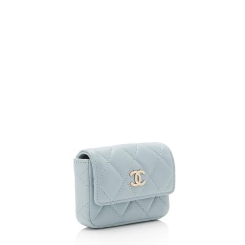 Chanel Lambskin Pearl Mini Belt Bag