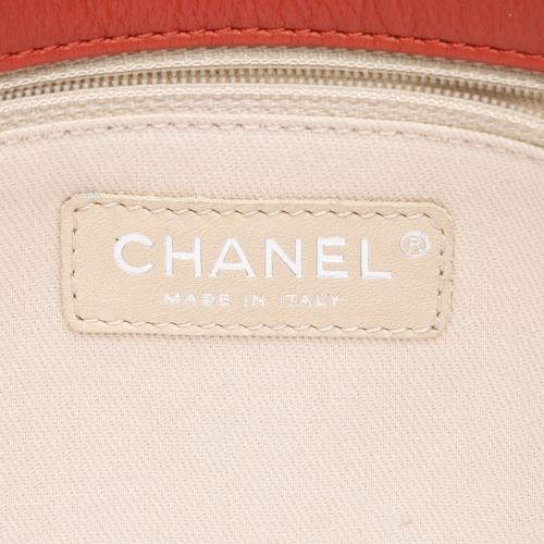 Chanel Lambskin Pocket Shopper Tote