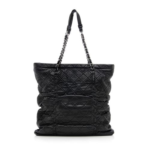 Chanel Lambskin Sharpei North/South Tote