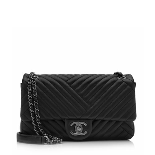 Chanel Lambskin CC Crossing Small Flap Bag