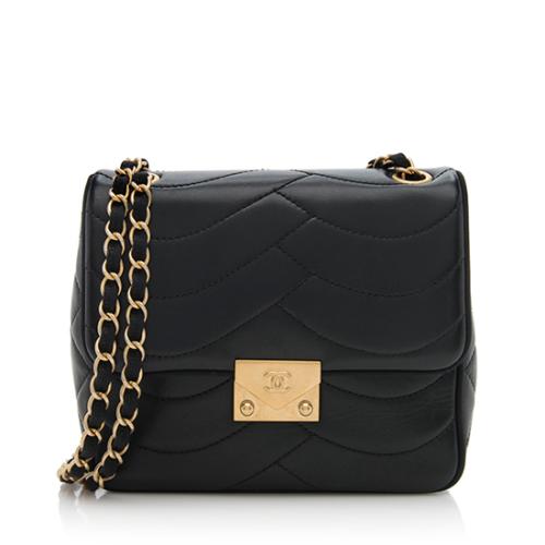 Chanel Lambskin Square Mini Flap Bag