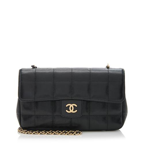 Chanel Lambskin Square Quilt Flap Shoulder Bag