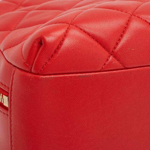 Chanel Lambskin Trendy CC Small Bowling Satchel