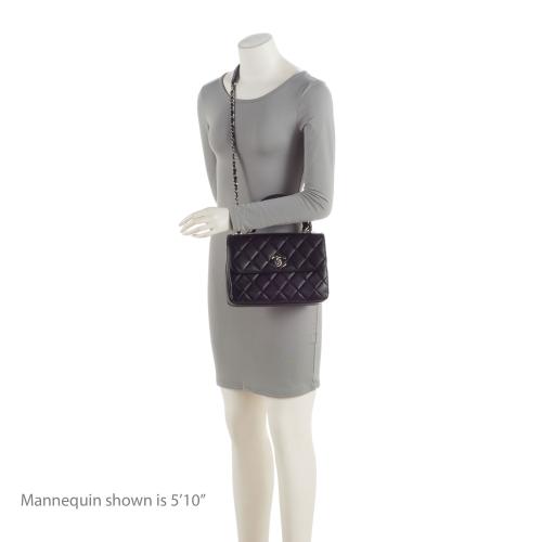 Chanel Lambskin Trendy CC Small Top Handle Bag