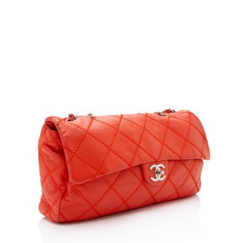 Chanel Lambskin Ultimate Stitch Flap Bag, Chanel Handbags