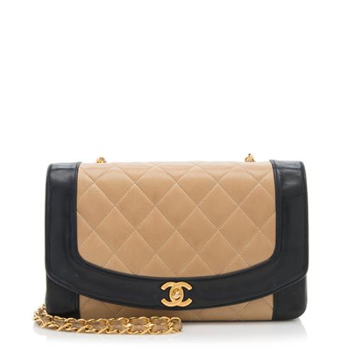 Chanel Lambskin Vintage Classic Flap Shoulder Bag - FINAL SALE