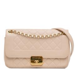 Chanel Large Lambskin Chic With Me Flap