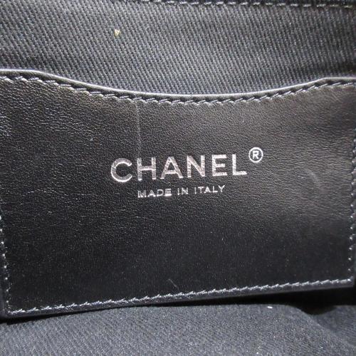 Chanel Large Quilted Iridescent Calfskin Just Mademoiselle