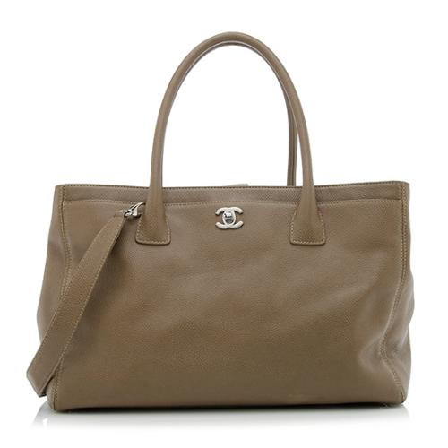 Chanel Leather Cerf Classic Executive Tote