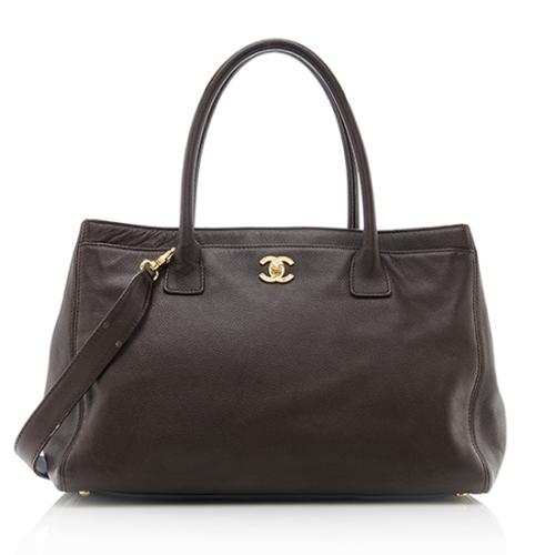 Chanel Leather Cerf Tote