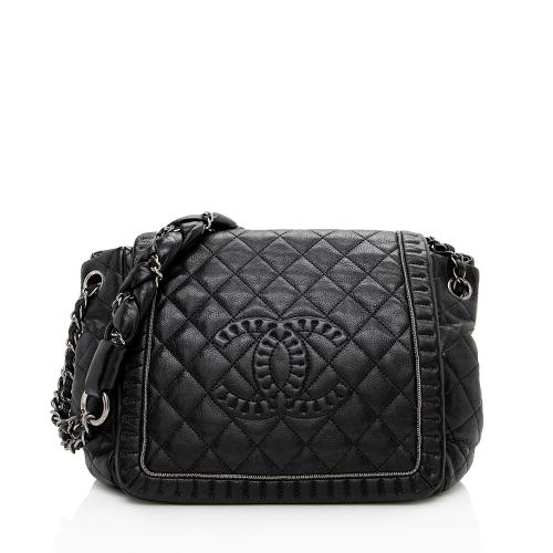 Chanel Leather Istanbul Flap Shoulder Bag