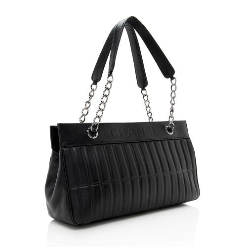 Chanel Leather LAX Shoulder Bag