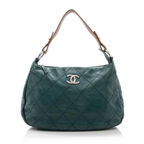 Chanel Leather On the Road Hobo