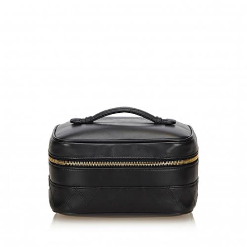 Chanel Vintage Leather Vanity Case
