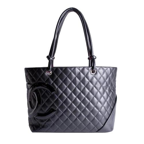 Chanel Ligne Cambon Large Shopping Tote