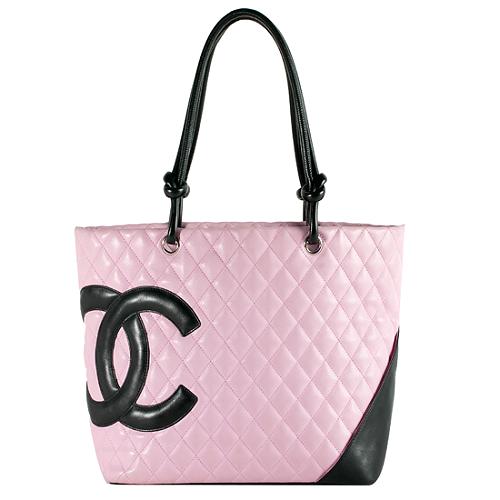 Chanel Pink, Yellow, And Blue Quilted Tweed Ligne Cambon Tote Silver  Hardware, 2004-2005 Available For Immediate Sale At Sotheby's