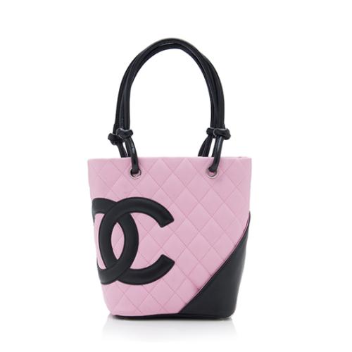 Chanel Quilted Lambskin Ligne Cambon Petit Tote 