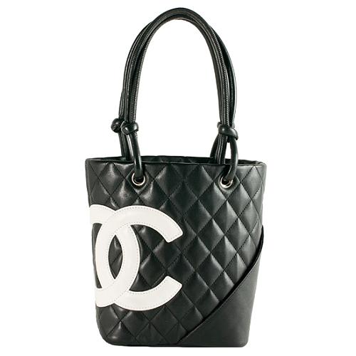 Chanel Cambon Ligne Bucket Tote in Black