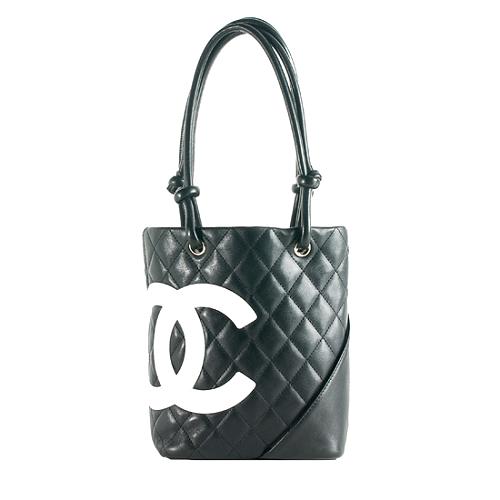 Chanel Quilted Lambskin Ligne Cambon Petit Tote
