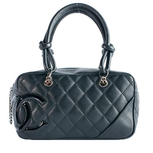 Chanel Ligne Cambon Satchel Handbag