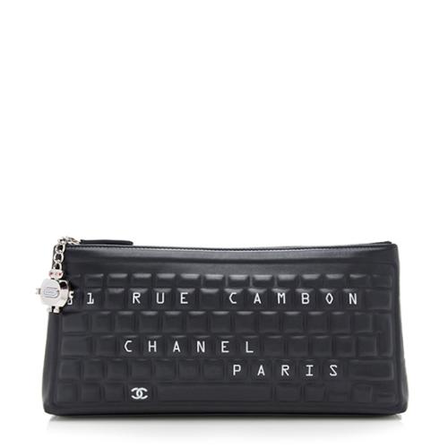 Chanel Limited Edition Calfskin Keyboard Pouch