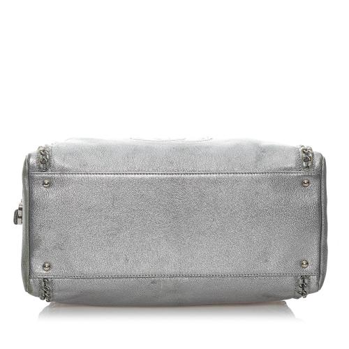 Chanel Luxe Ligne Leather Handbag