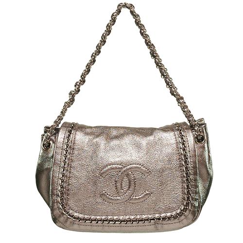 Chanel Luxe Metallic Flap Handbag