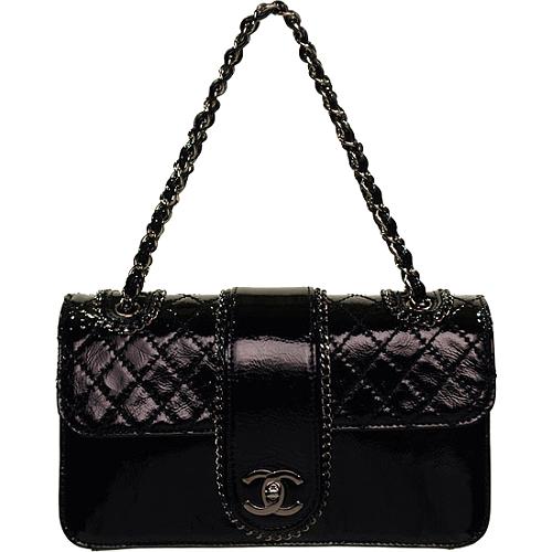 Chanel Madison Patent Flap Handbag